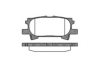 KAWE 1040 00 Brake Pad Set, disc brake